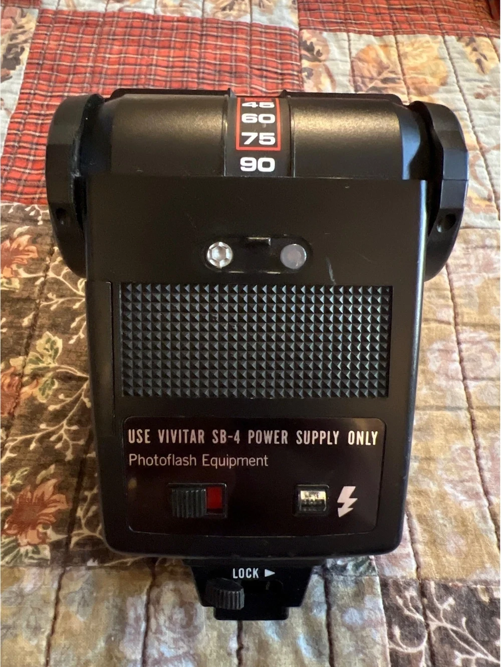 Vivitar 283 Auto Thyristor Camera Flash Unit
